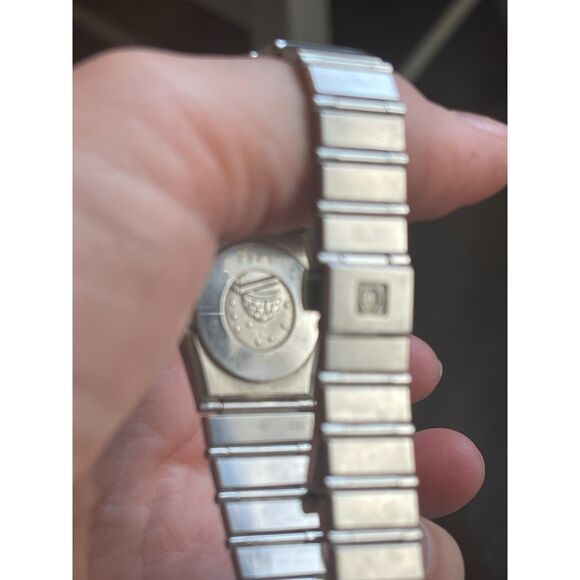 Vintage OMEGA Constellation MOP Stainless Steal 1455 24mm Ladies Watch Serviced - Picture 7 of 11